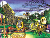 LSU note cards